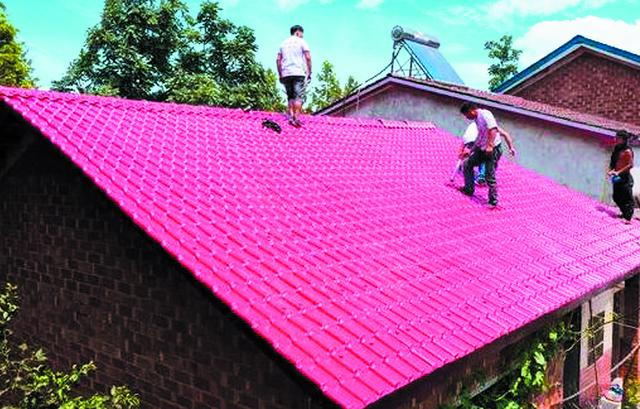 武汉树脂瓦厂家安装屋顶树脂瓦加固技巧