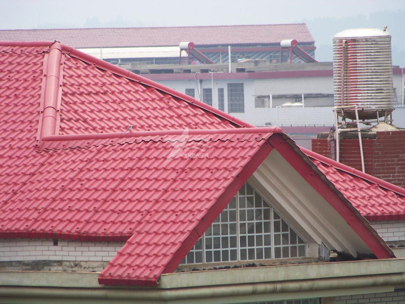 新型屋面建材武汉合成树脂瓦，传统建筑用瓦的传承替代建筑材料