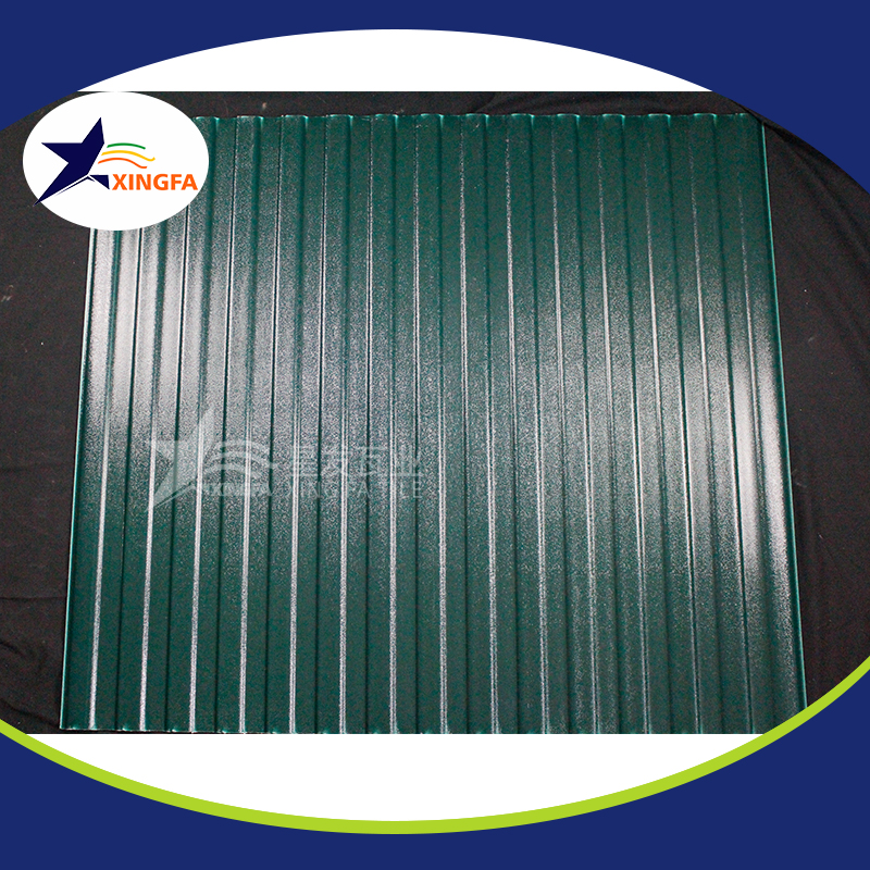 星发品牌PVC墙体板瓦 养殖大棚用PVC梯型3.0mm厚塑料瓦片 武汉工厂代理价销售